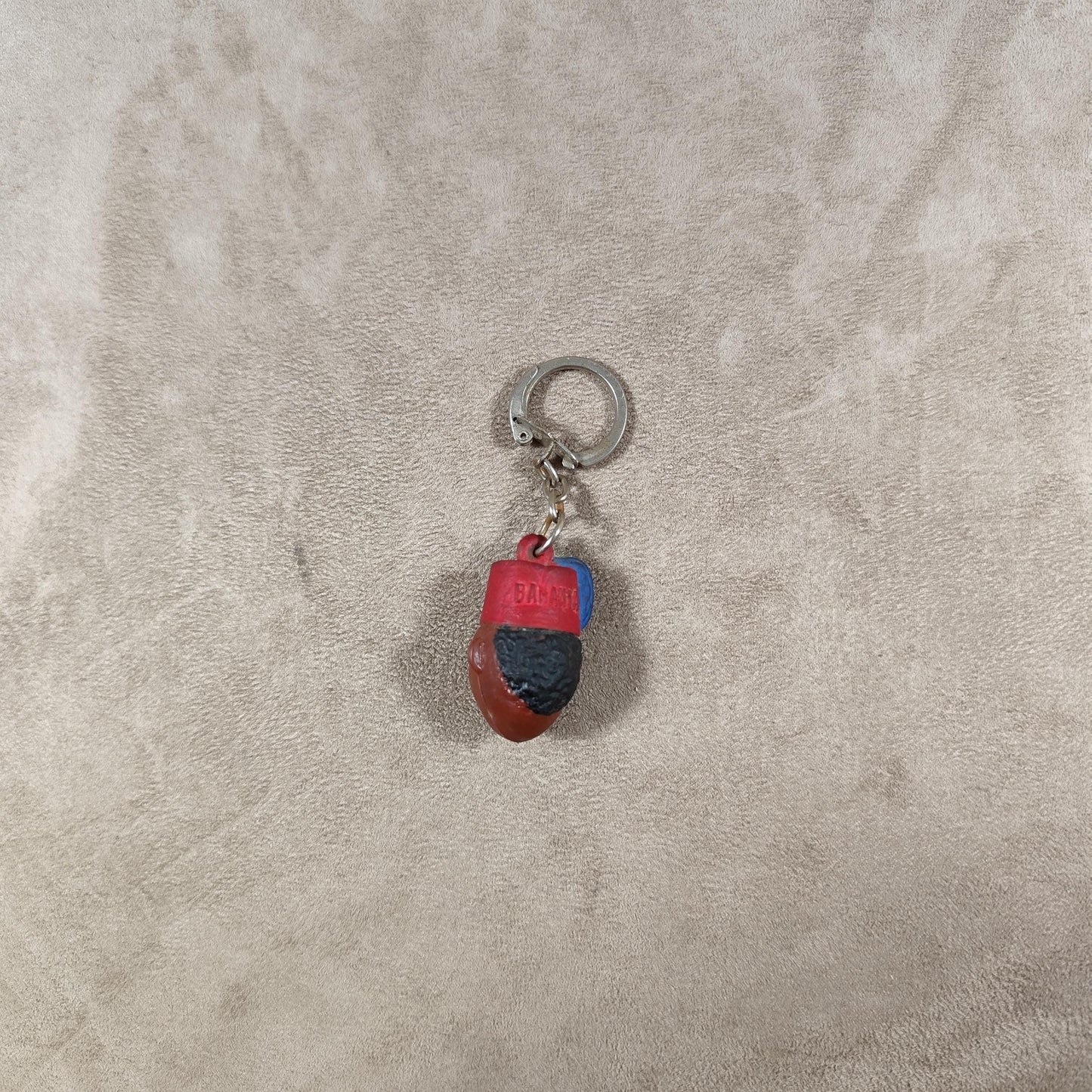 Porte clés Publicitaire Banania Chocolat en plastique Made in France Vintage 1970