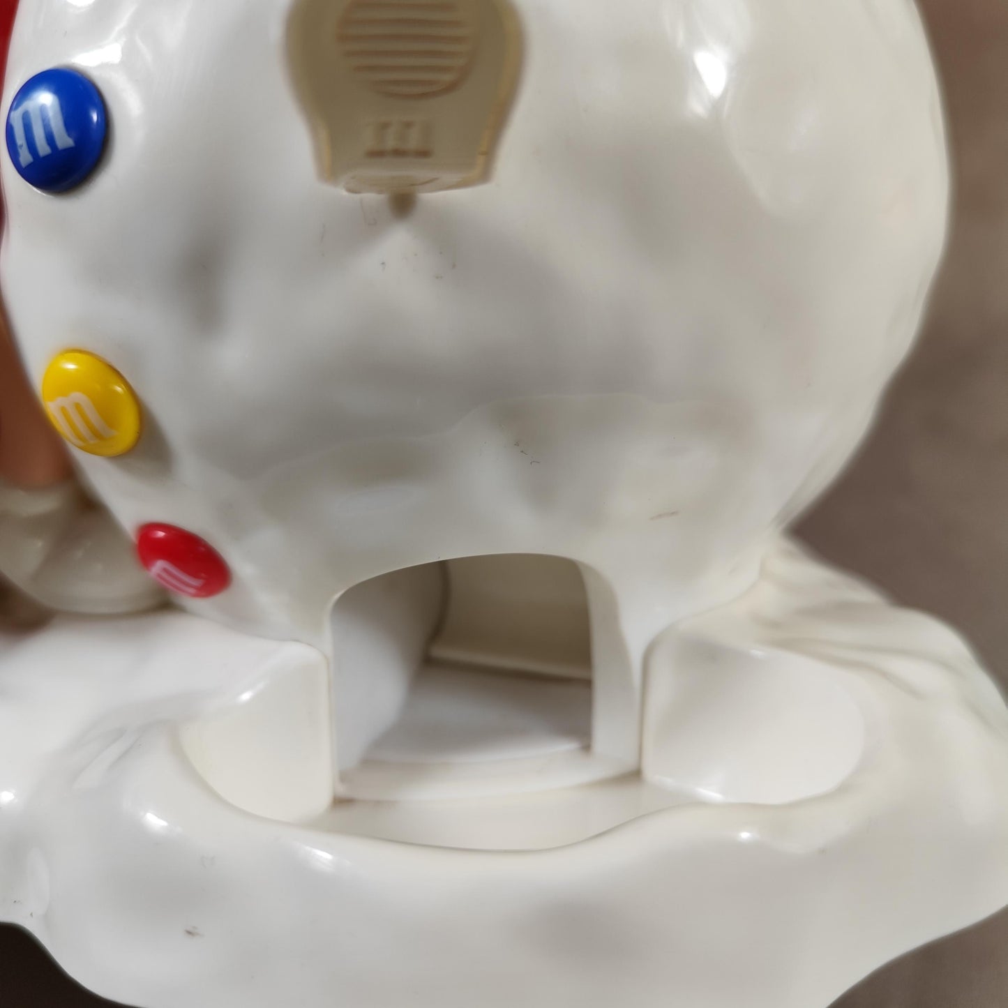 Distributeur M&M'S Bonhomme de neige Vintage 1980