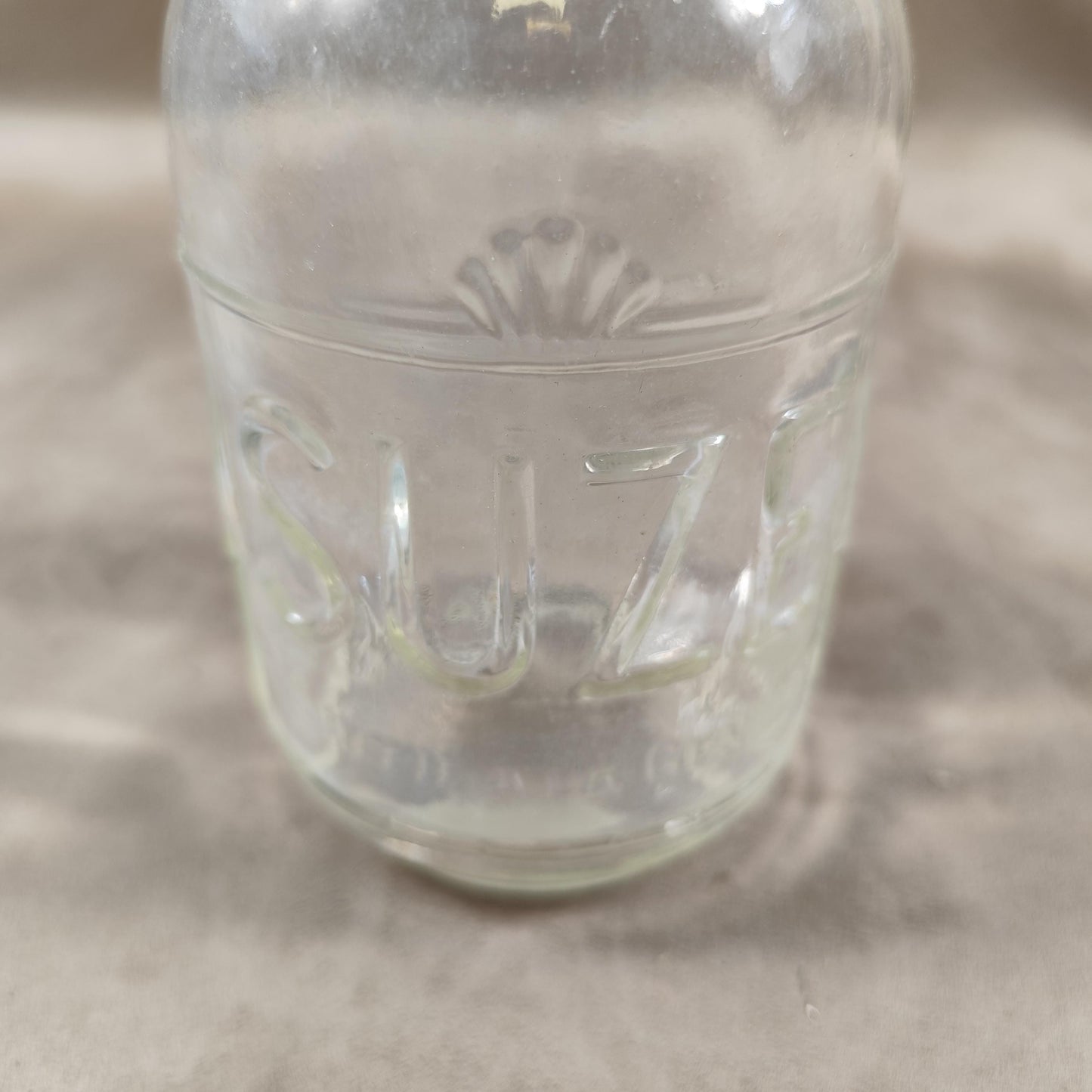 Cruche en verre Suze Made in France Vintage 1950