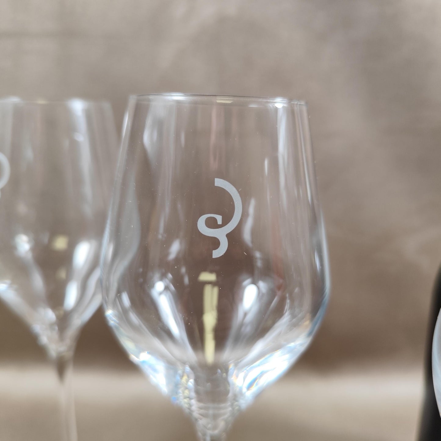 Lot de 6 flutes à champagne Billecart Salmon Made in France Vintage 1980