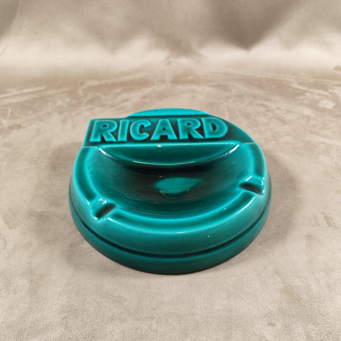 RARE Cendrier XXL Publicitaire RICARD Made in France Vintage 1970