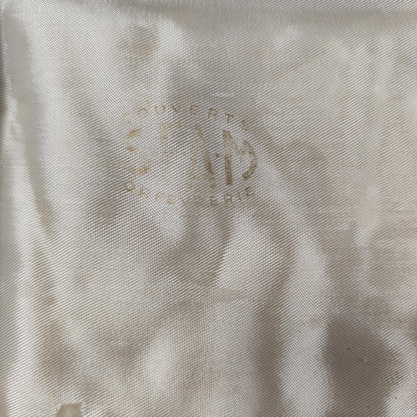 Lot de 6 cuillères à café en métal argenté en écrin Made in France 1900