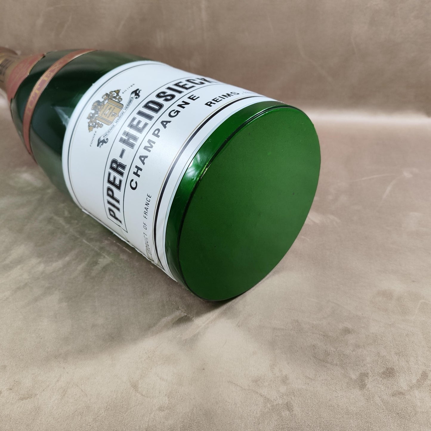 Bouteille de Champagne Gonflable XXL Piper-Heidsieck Made in France Vintage 1990