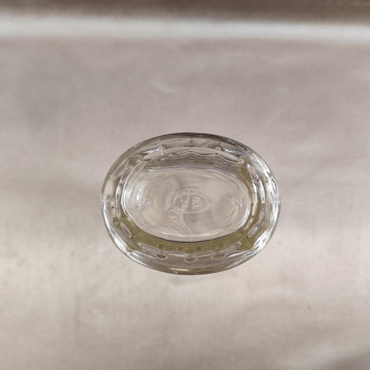 Carafe à eau Pernod Fils en verre Made in France Vintage 1950