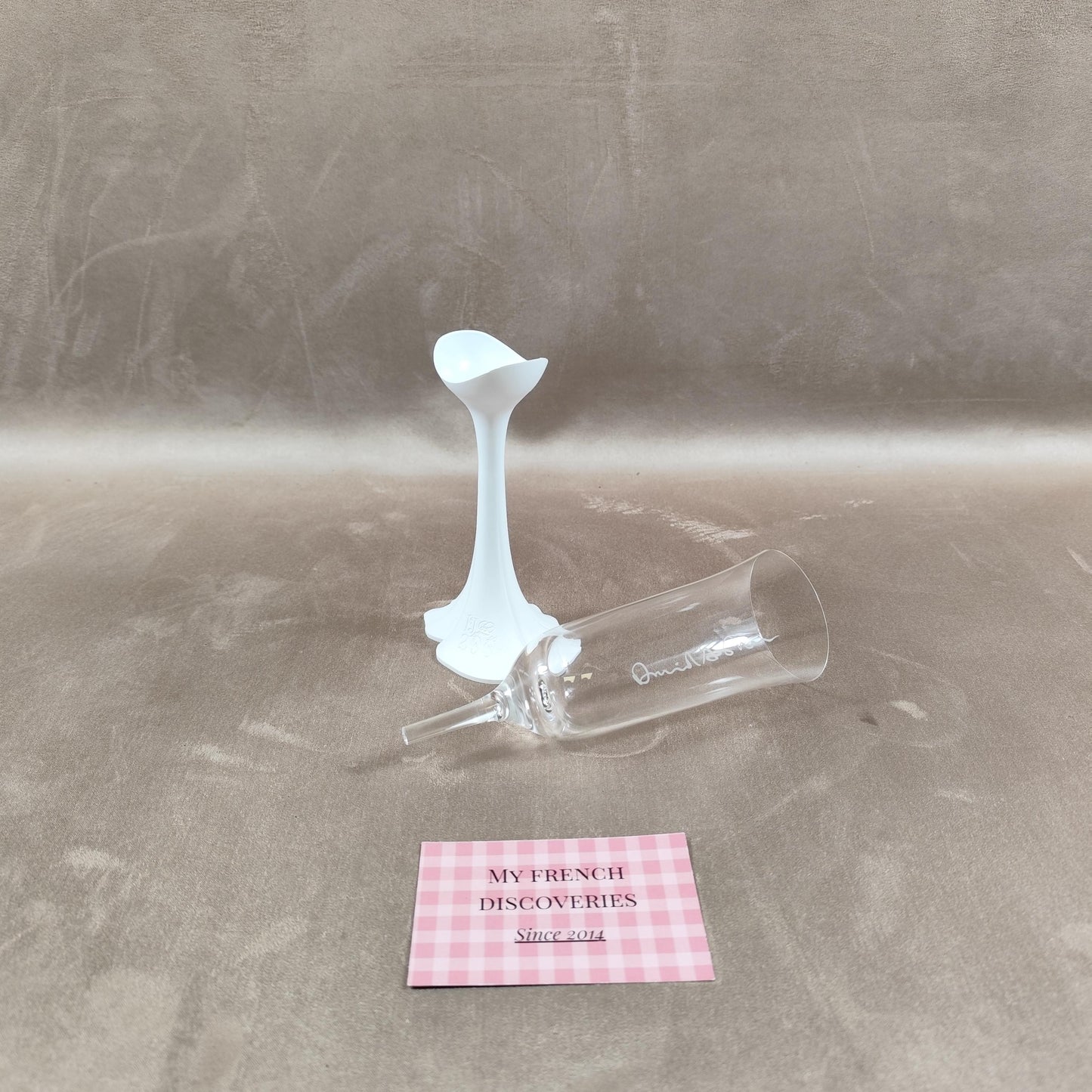 Flûte à champagne Perrier-Jouët 200 ans Verre Belle Époque Édition anniversaire