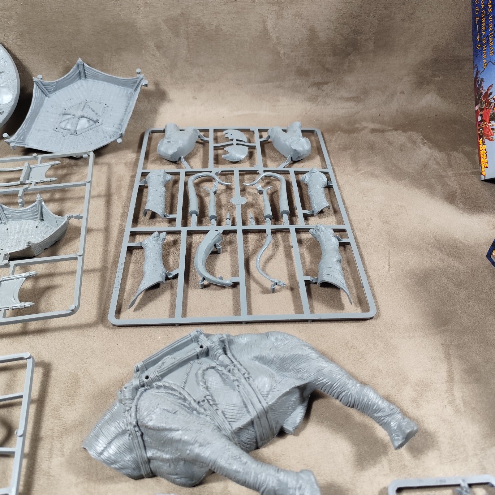 Figurine Seigneur Des Anneaux Games Workshop Mumak D'Harad 1ere Édition  
