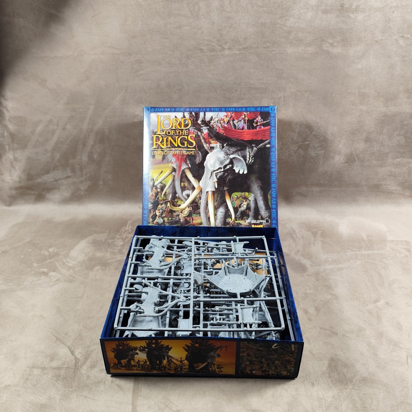 Figurine Seigneur Des Anneaux Games Workshop Mumak D'Harad 1ere Édition  
