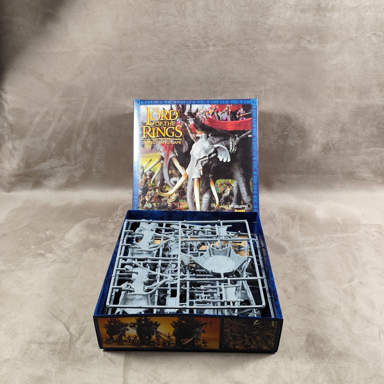 Figurine Seigneur Des Anneaux Games Workshop Mumak D'Harad 1ere Édition  