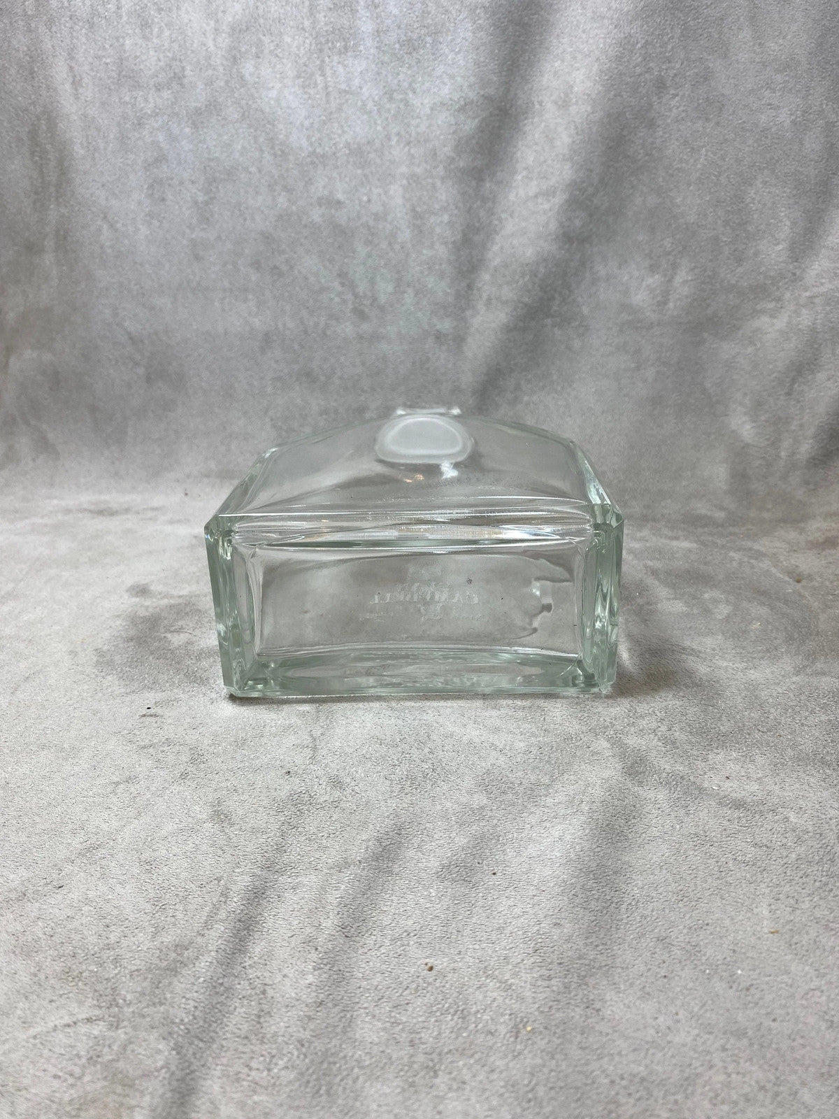 Carafe en verre whisky Clan Campbell vintage made in France