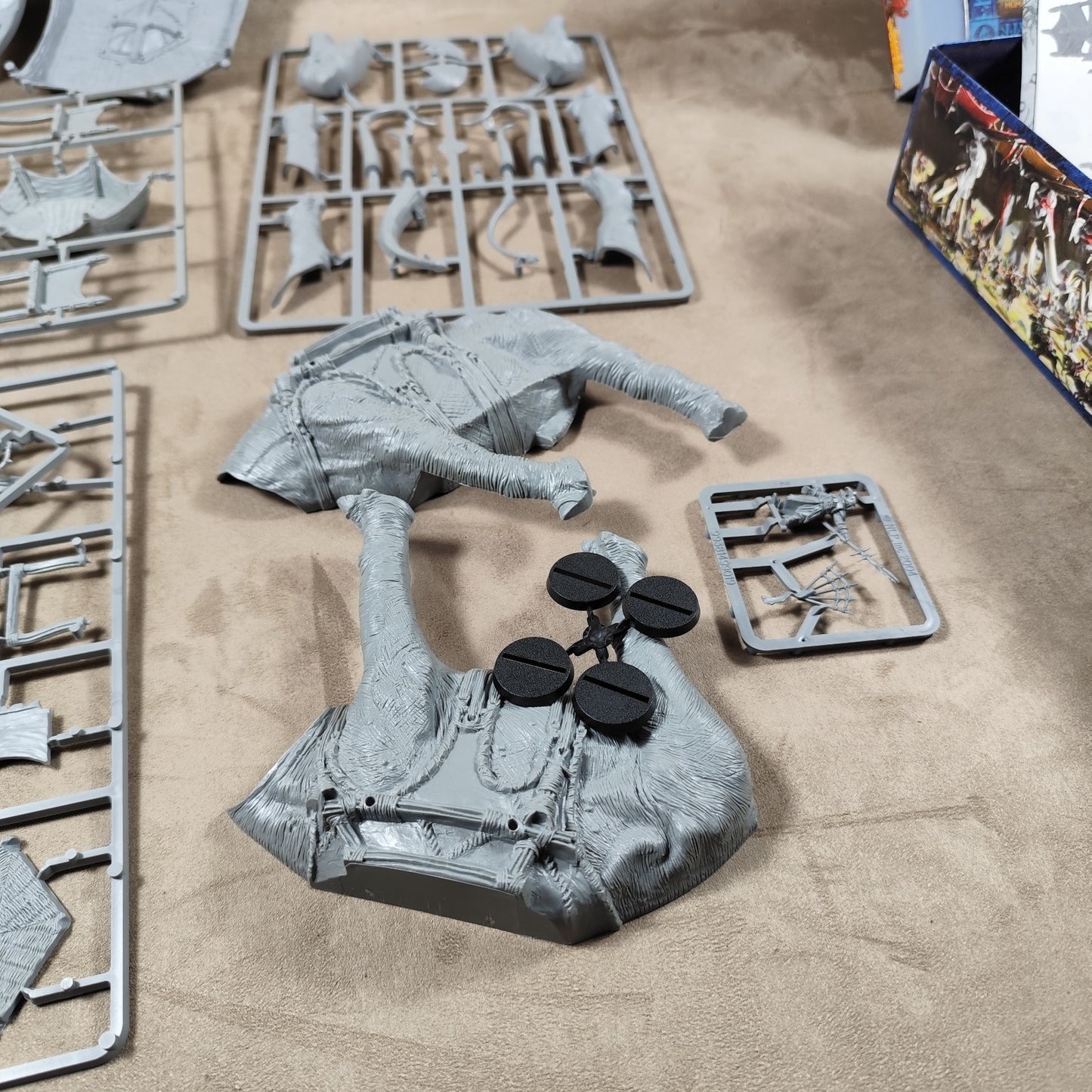 Figurine Seigneur Des Anneaux Games Workshop Mumak D'Harad 1ere Édition  