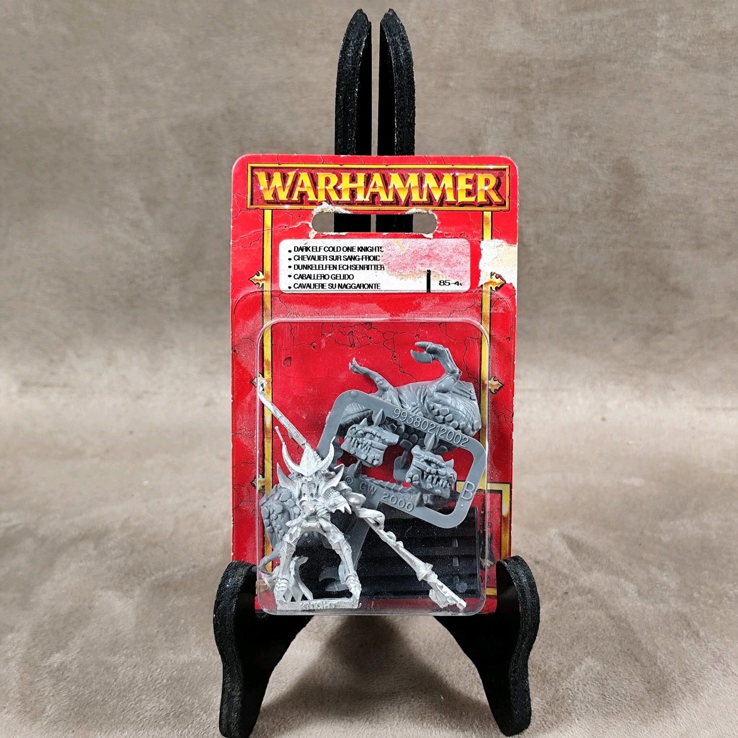 Warhammer Battle - Chevalier sur Sang-Froid - Métal - Elfe Noir - Sous Blister 