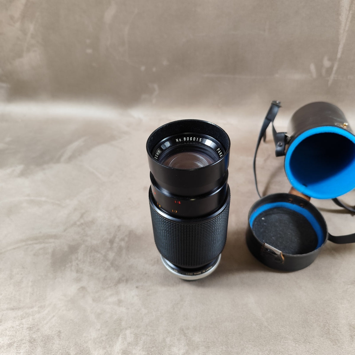 Objectif PANAGOR PMC AUTO TELE ZOOM Avec Son Etui En Cuir 