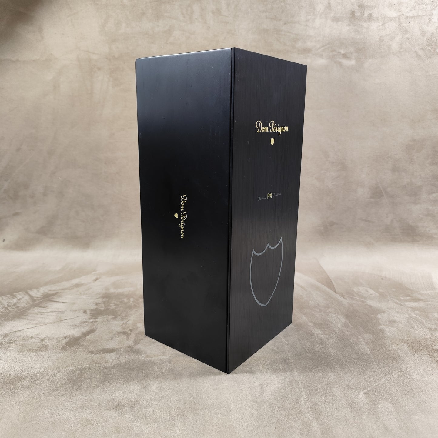 RARE Caisse en bois pour bouteilles de champagne Dom Pérignon Plénitude 2 Made in France Années 1980