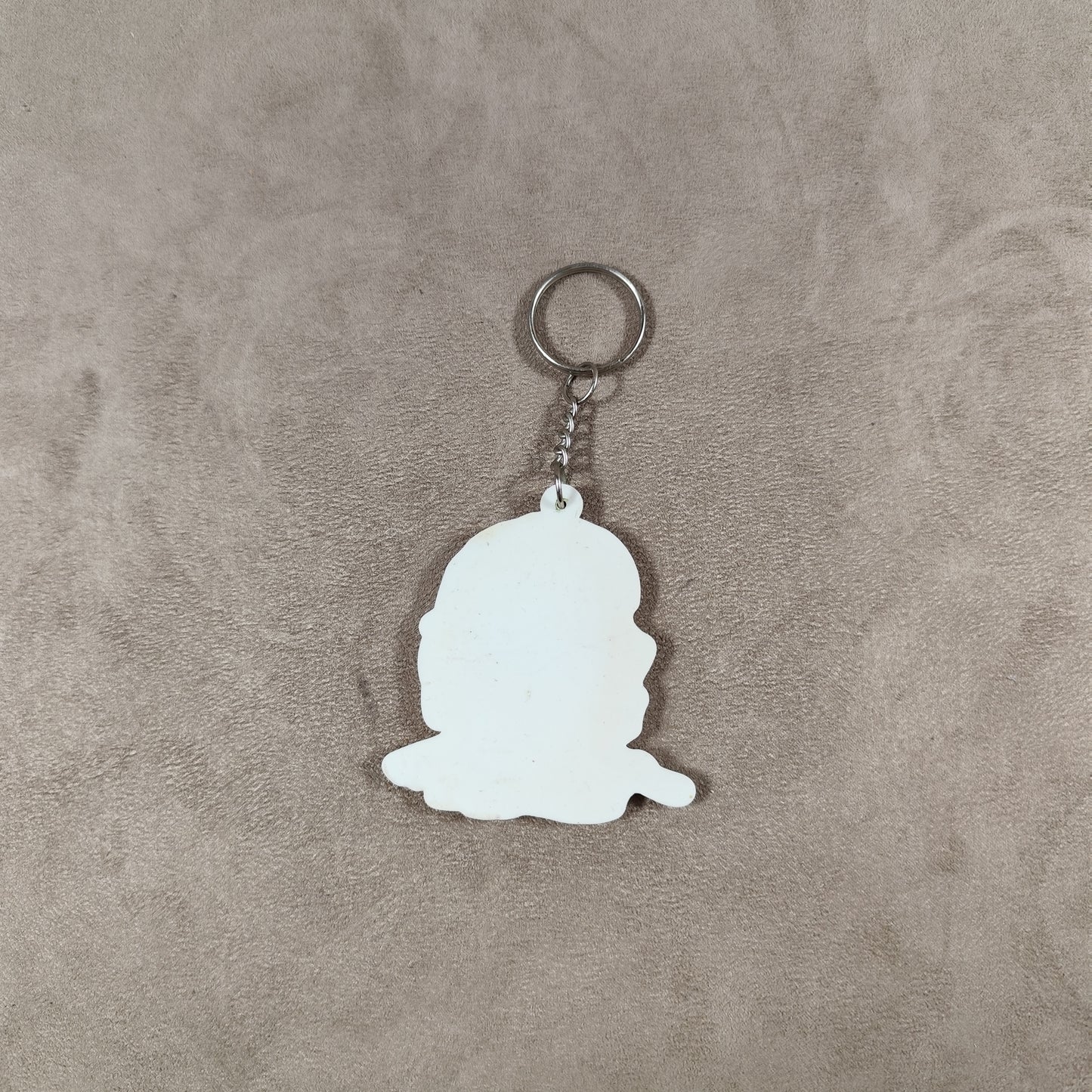 Porte clés Ernesto Che Guevara en Silicone Blanc Made in France Vintage 2000