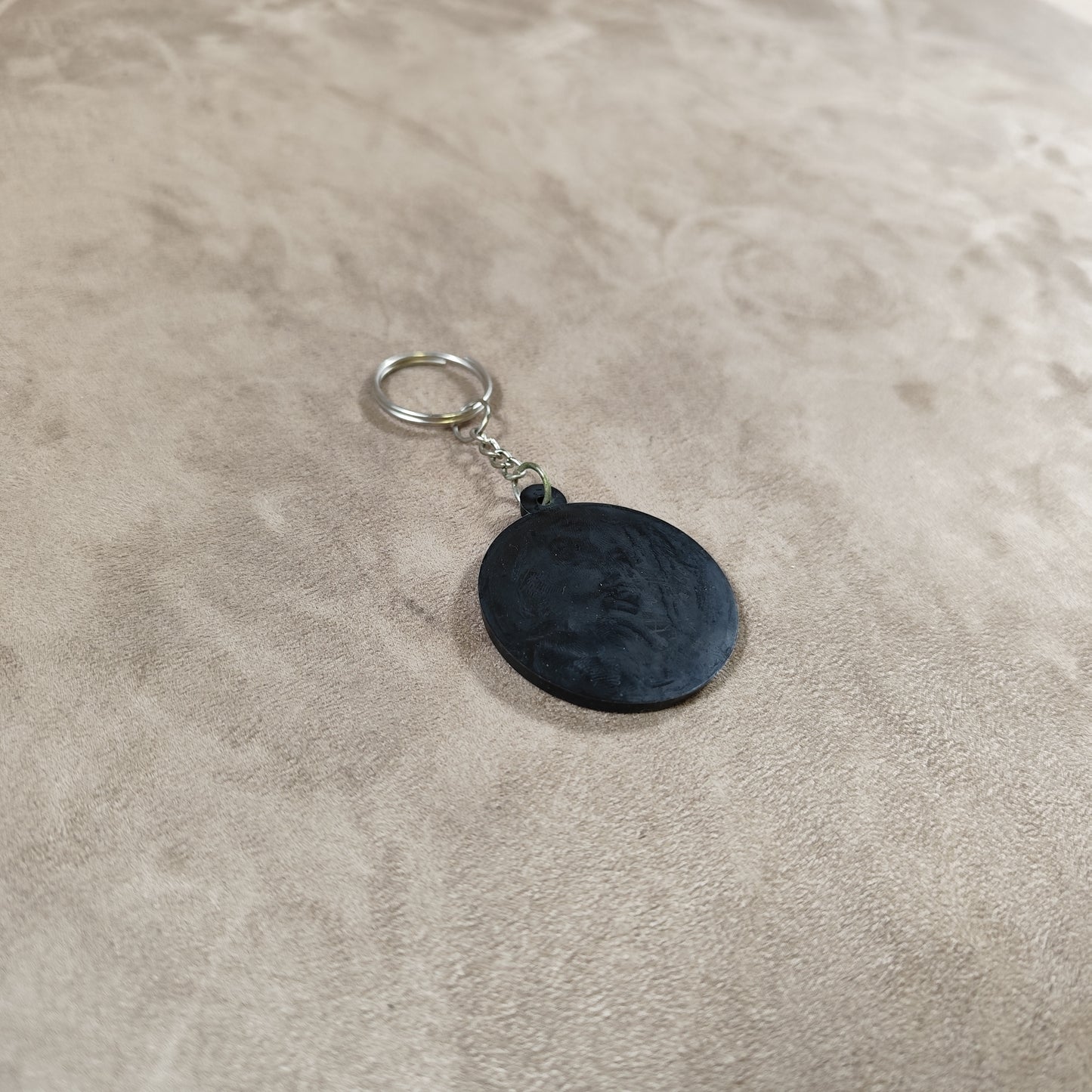 Porte clés Bob Marley en Silicone Rouge Made in France Vintage 2000