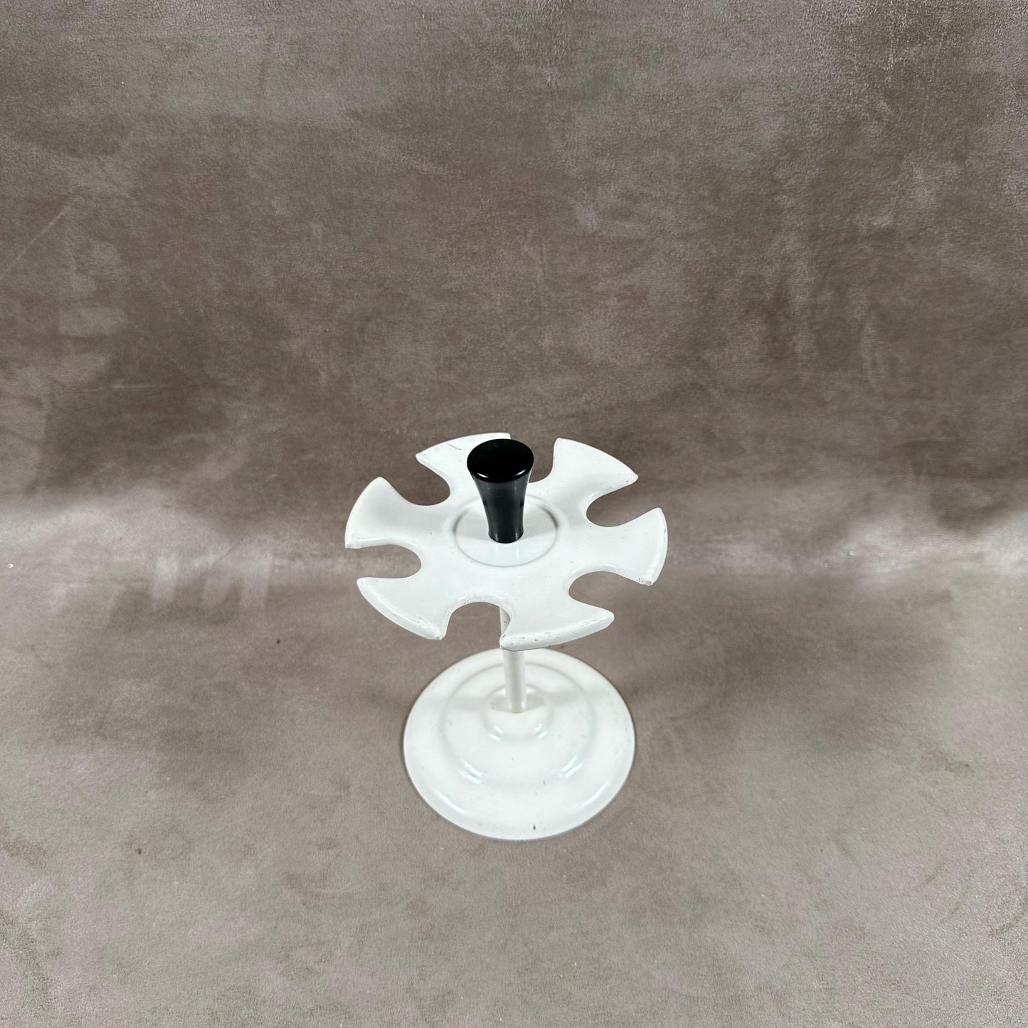 Rotating Stamp Holder for 6 Desk Stamps Stamp Carousel | Vintage Industrial 1960