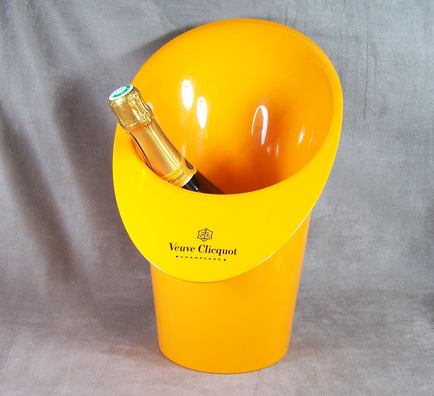 Veuve Clicquot Champagnerkühler für Champagnerflasche Veuve Clicquot Kühler, Französischer Champagner, Champagner Geschenk Made in France