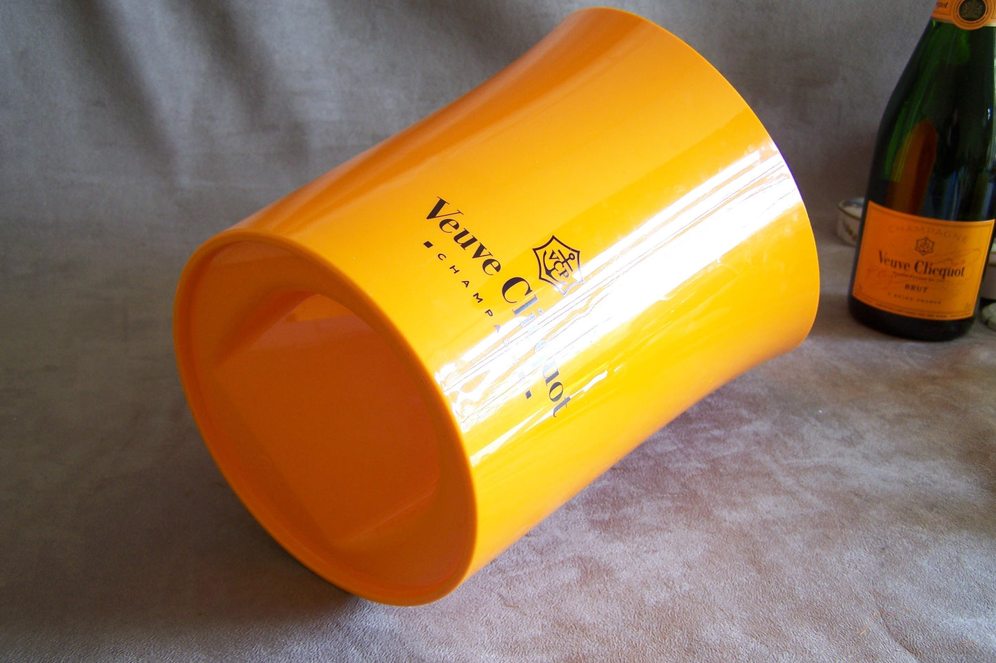 Veuve Clicquot champagne bucket for champagne bottle Veuve Clicquot bucket, French Champagne, Champagne Gift Made in France