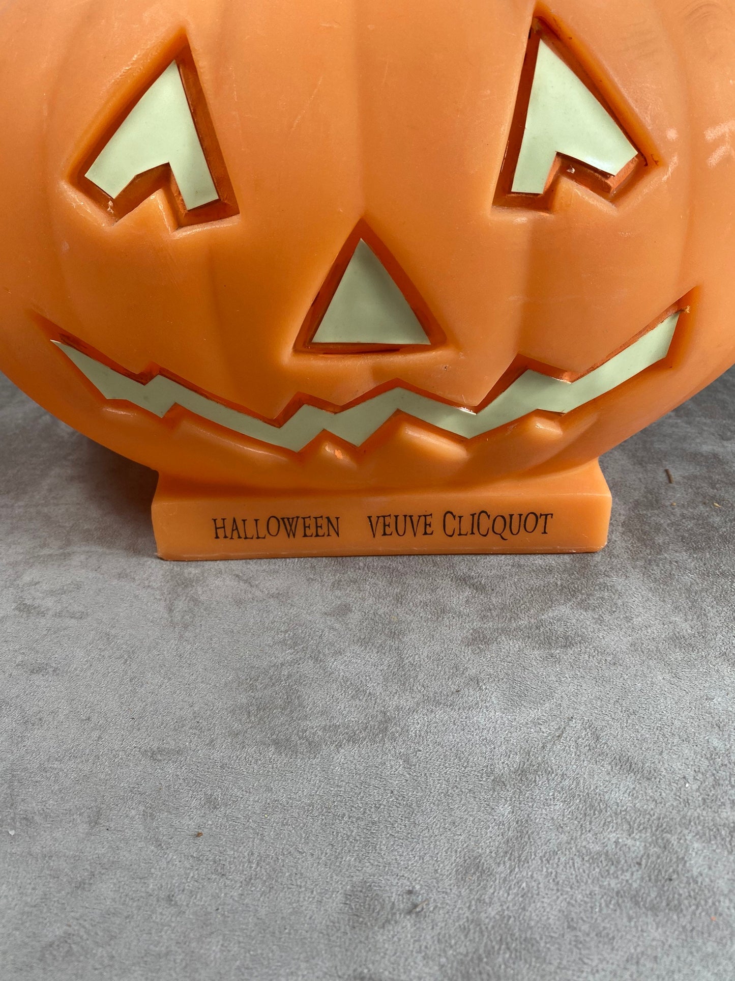 RARE Veuve Clicquot Pumpkin Shaped Champagne Bucket for Halloween Veuve Clicquot Bucket, Champagne Gift Made in France