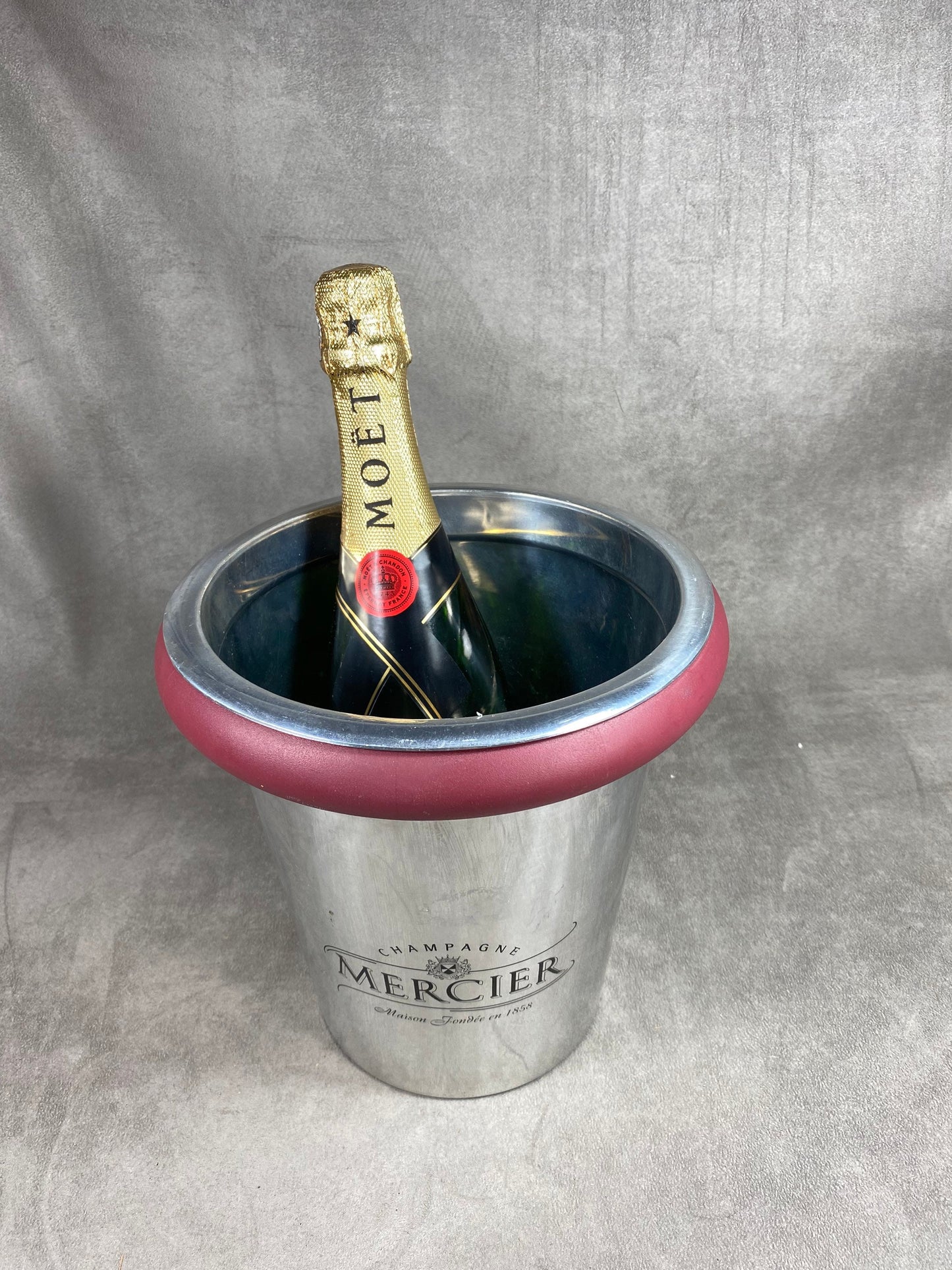 Champagne Mercier seau à champagne vintage pour bouteille de champagne
