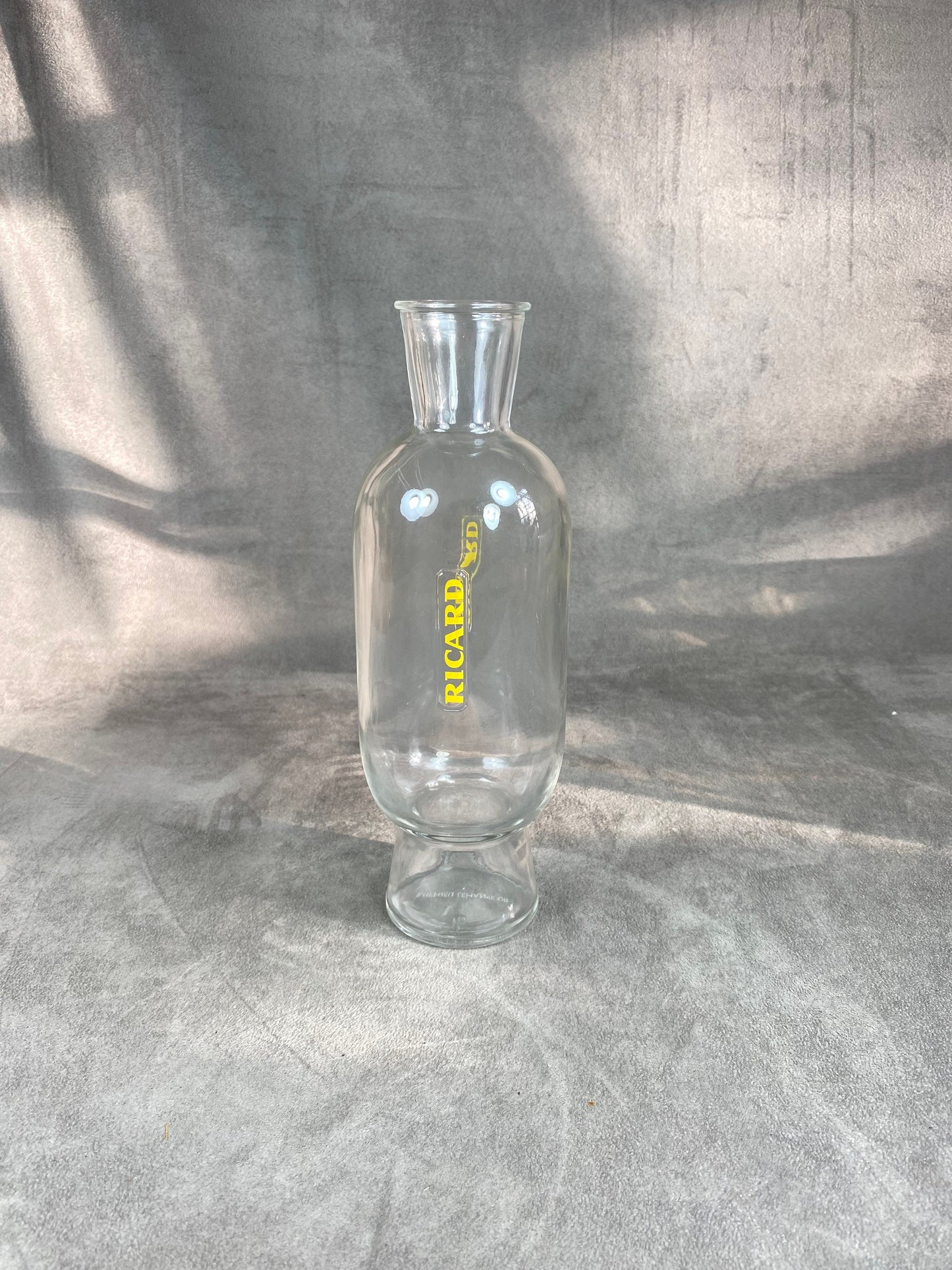 Carafe Ricard par Mathieu Lehanneur en verre vintage Année 1990