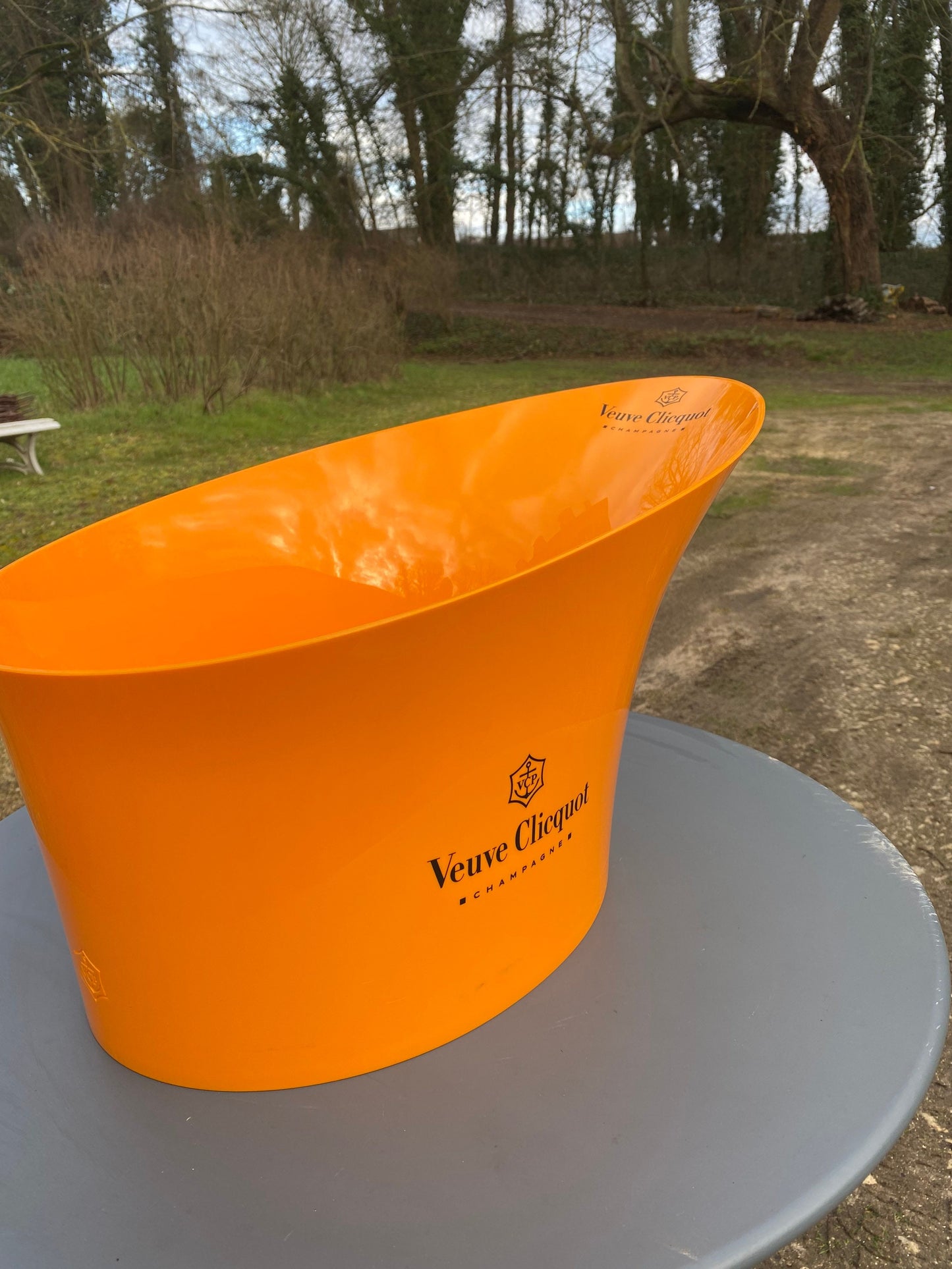 RARE Veuve Clicquot Large Champagne Bowl for Veuve Clicquot Champagne Bottle, Champagne, Champagne Gift Made in France