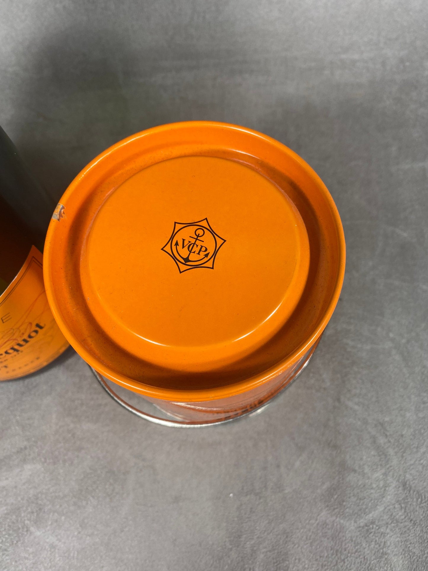 Vintage Veuve Clicquot metal box from the 1990s