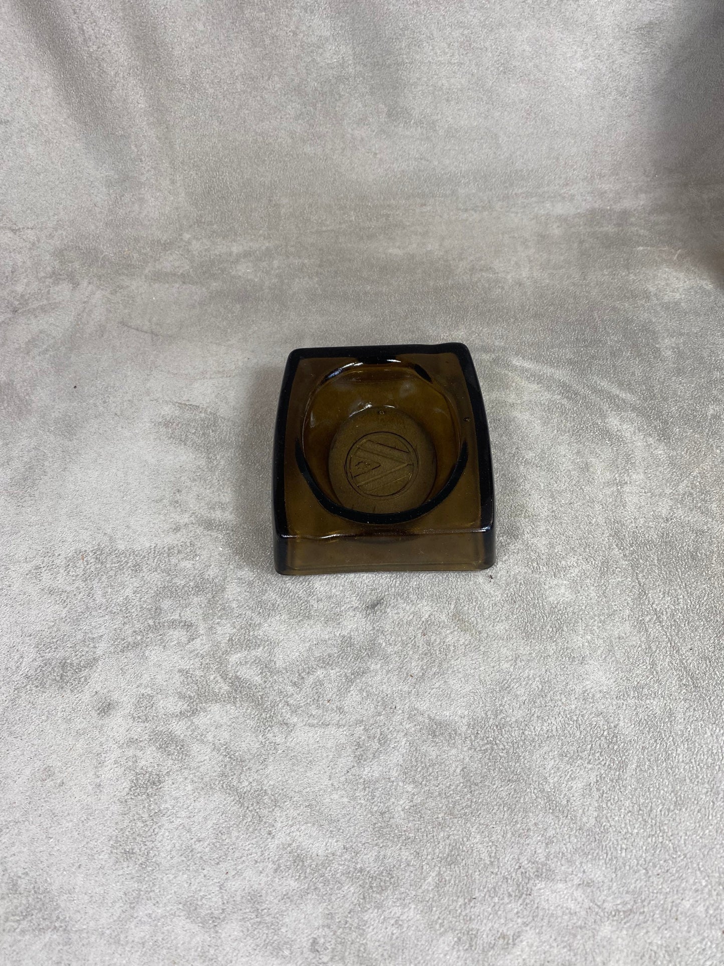 Vintage Stella Artois Brown Glass Ashtray Made in France 1980s