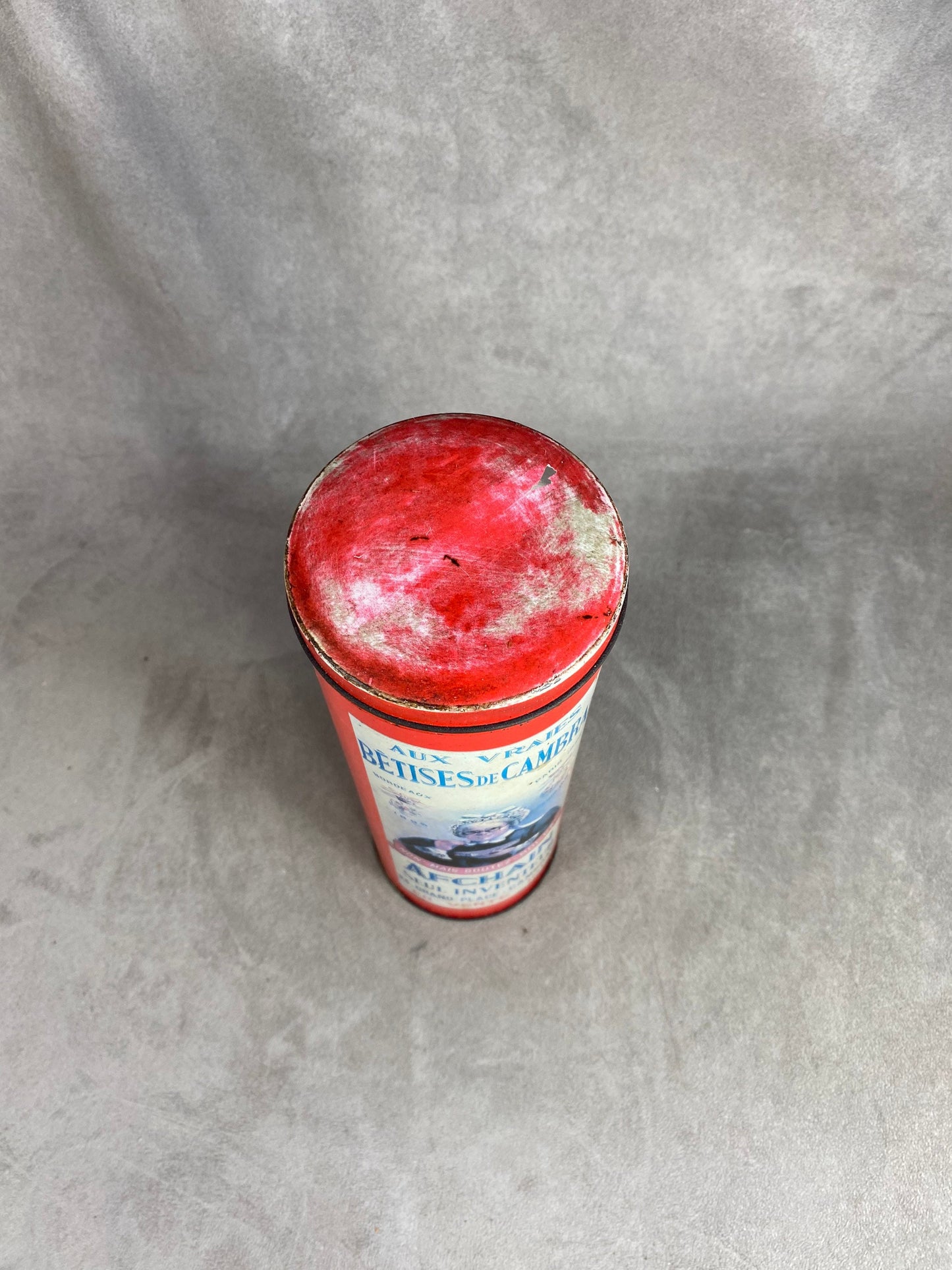 Metal box, Bêtises de Cambrai, Afchain, Made in France, Vintage 1980