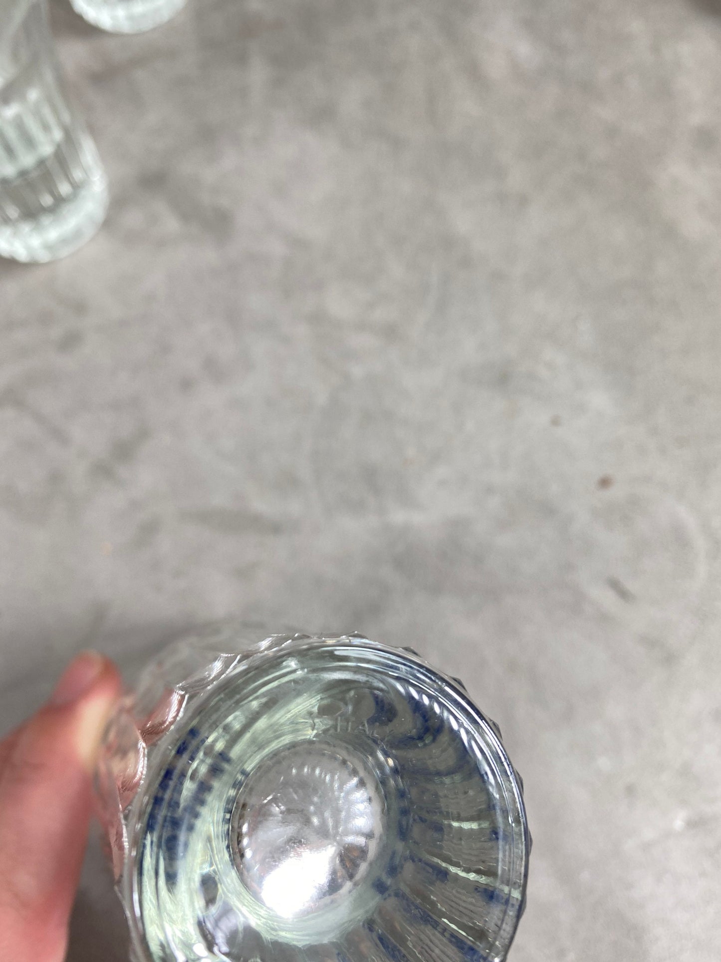 Lot de 6 verres à Pastis Pastis 51  en verre vintage retro Made in France Années 1970