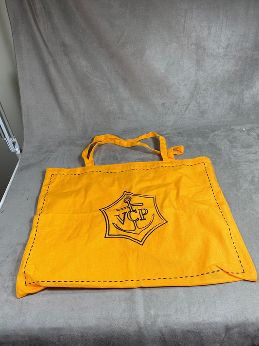 Veuve Clicquot Orange champagne tote bag Veuve Clicquot in vintage cotton Made in France