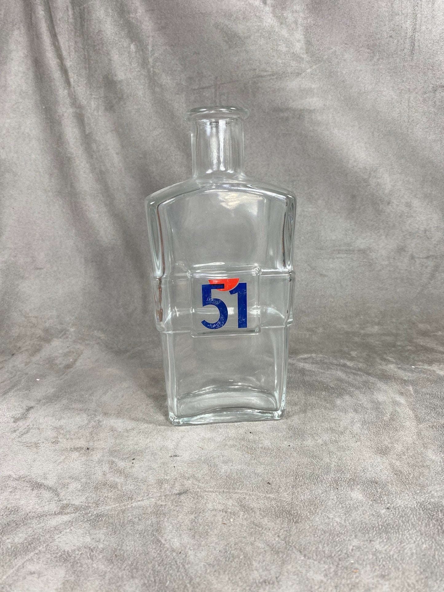 Pastis Pitcher 51 Vintage Retro Glass Water Pitcher Made in France 1970s