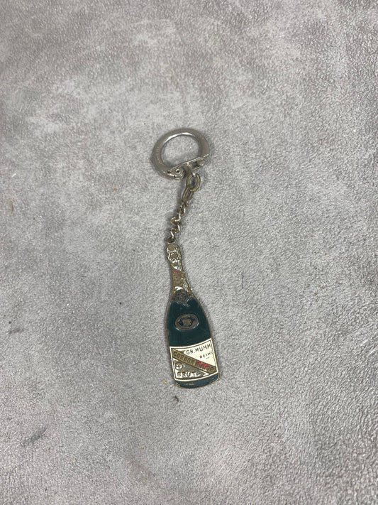 Porte clés champagne Mumm vintage   Made in France Années 1980