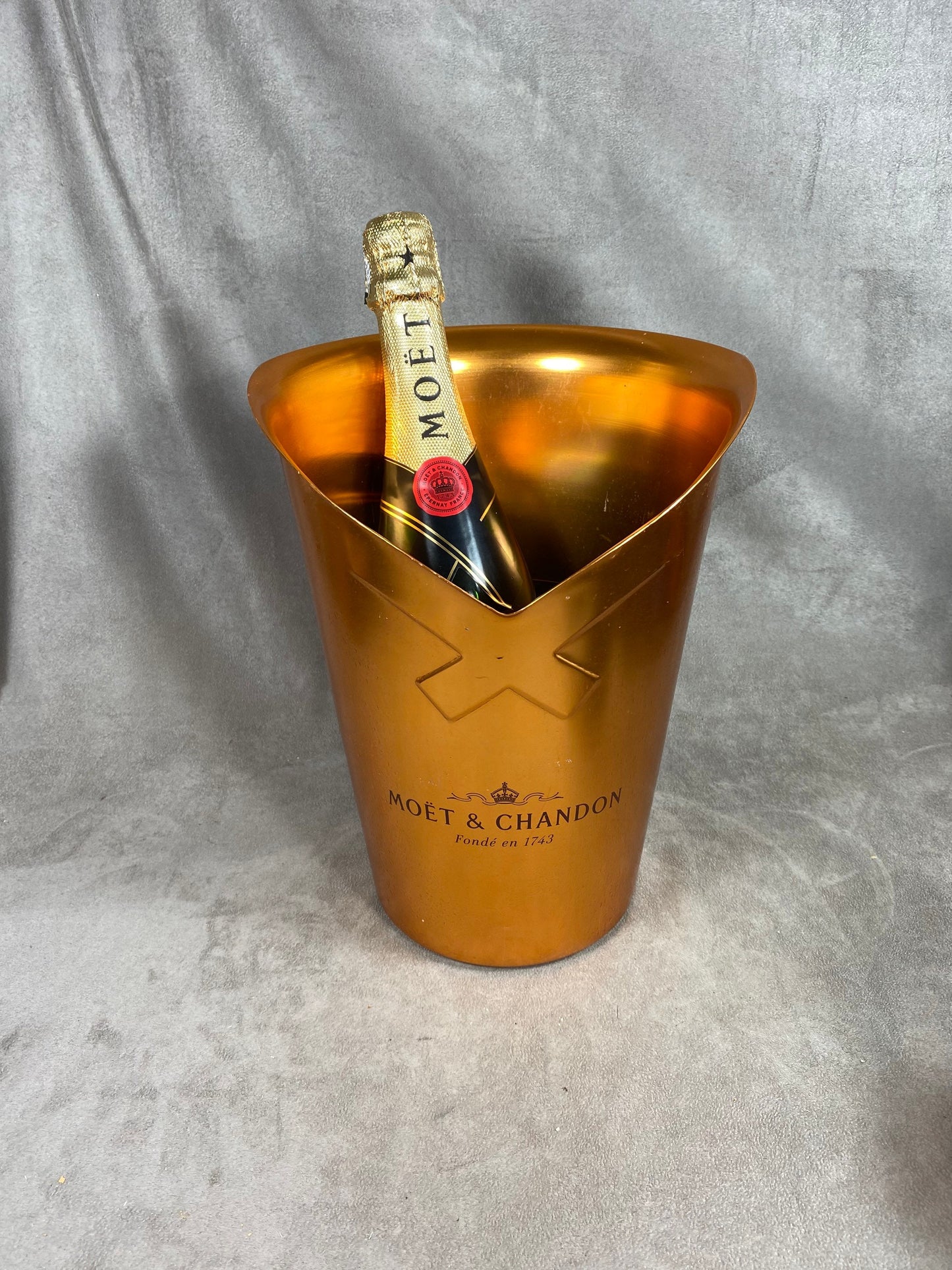 Seau à champagne en aluminium Möet & Chandon