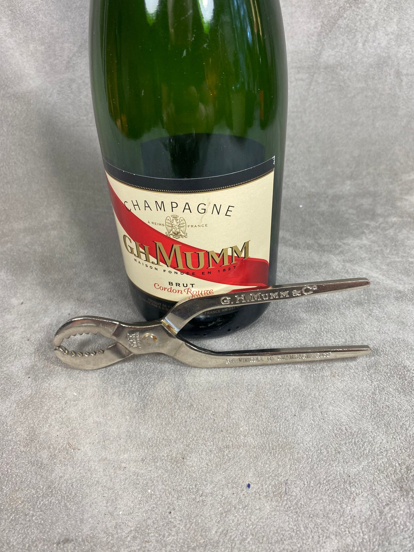 SELTENE MUMM Champagnerzange, Made in France, Vintage