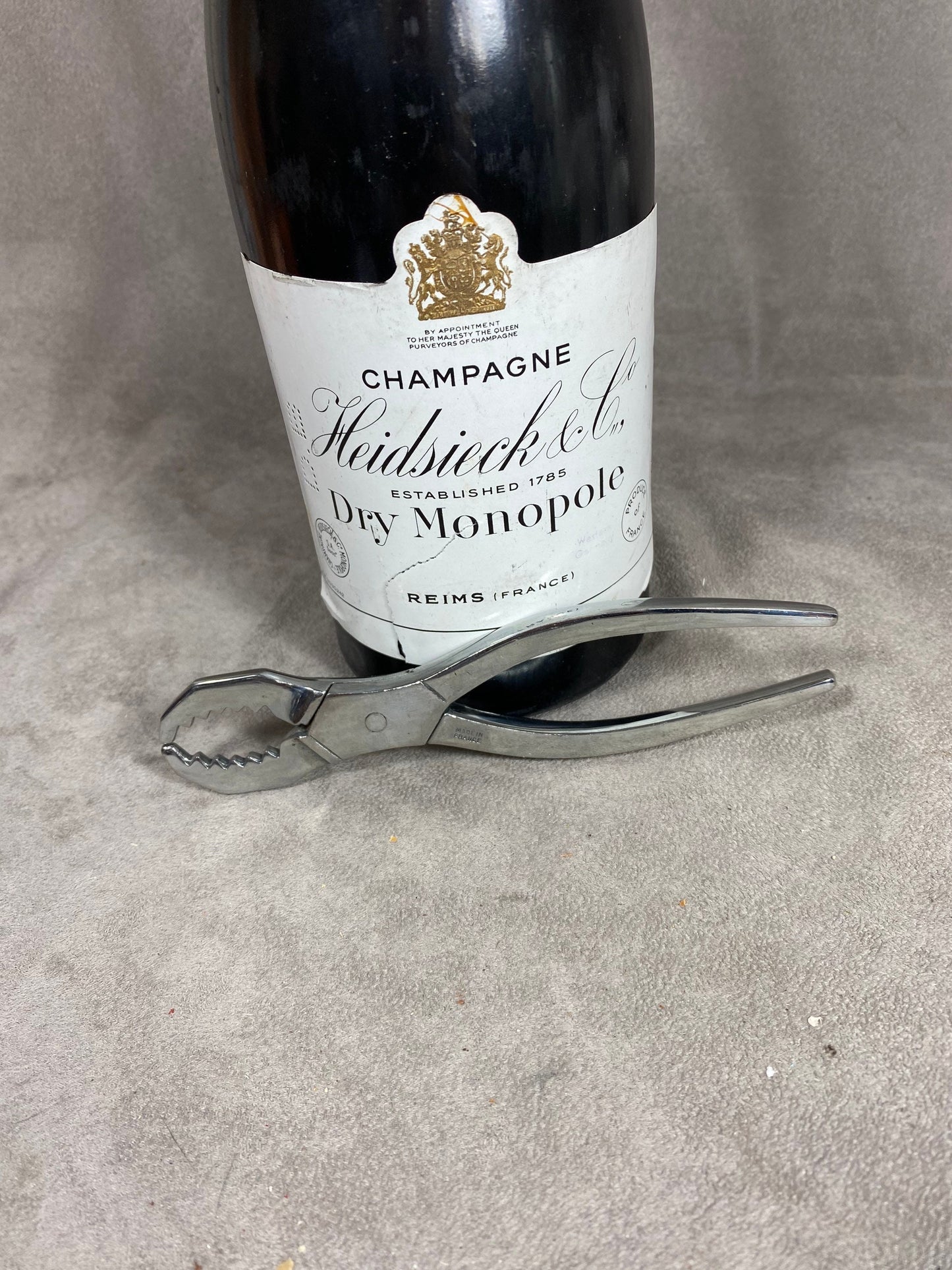 Heidsieck Dry Monopole, Pince à Champagne, Made in France, Vintage