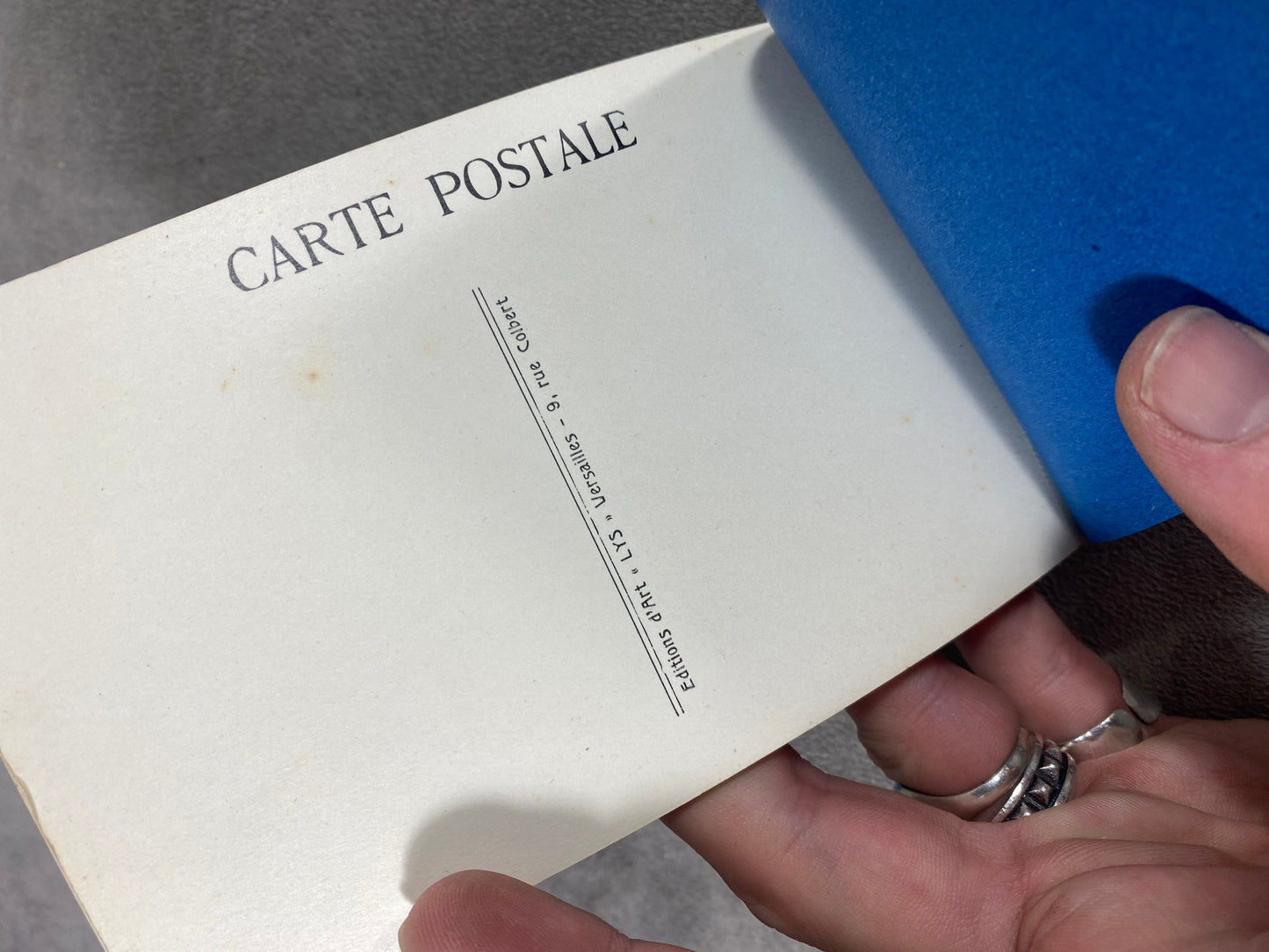 Cardboard postcard booklet of Versailles and the Trianon in Paris Made in France 1950s