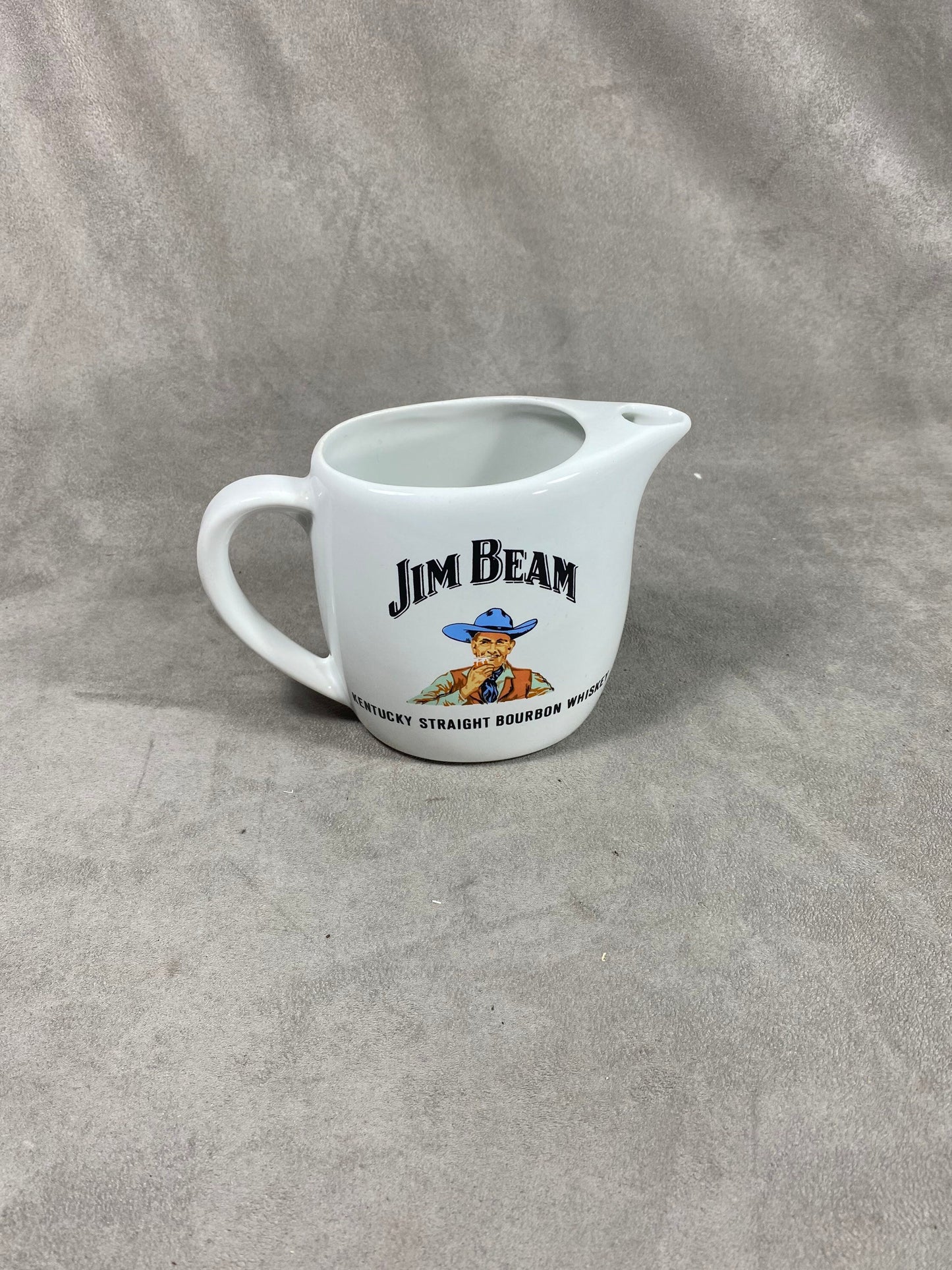 Vintage Jim Beam Bourbon Ceramic Advertising Jug
