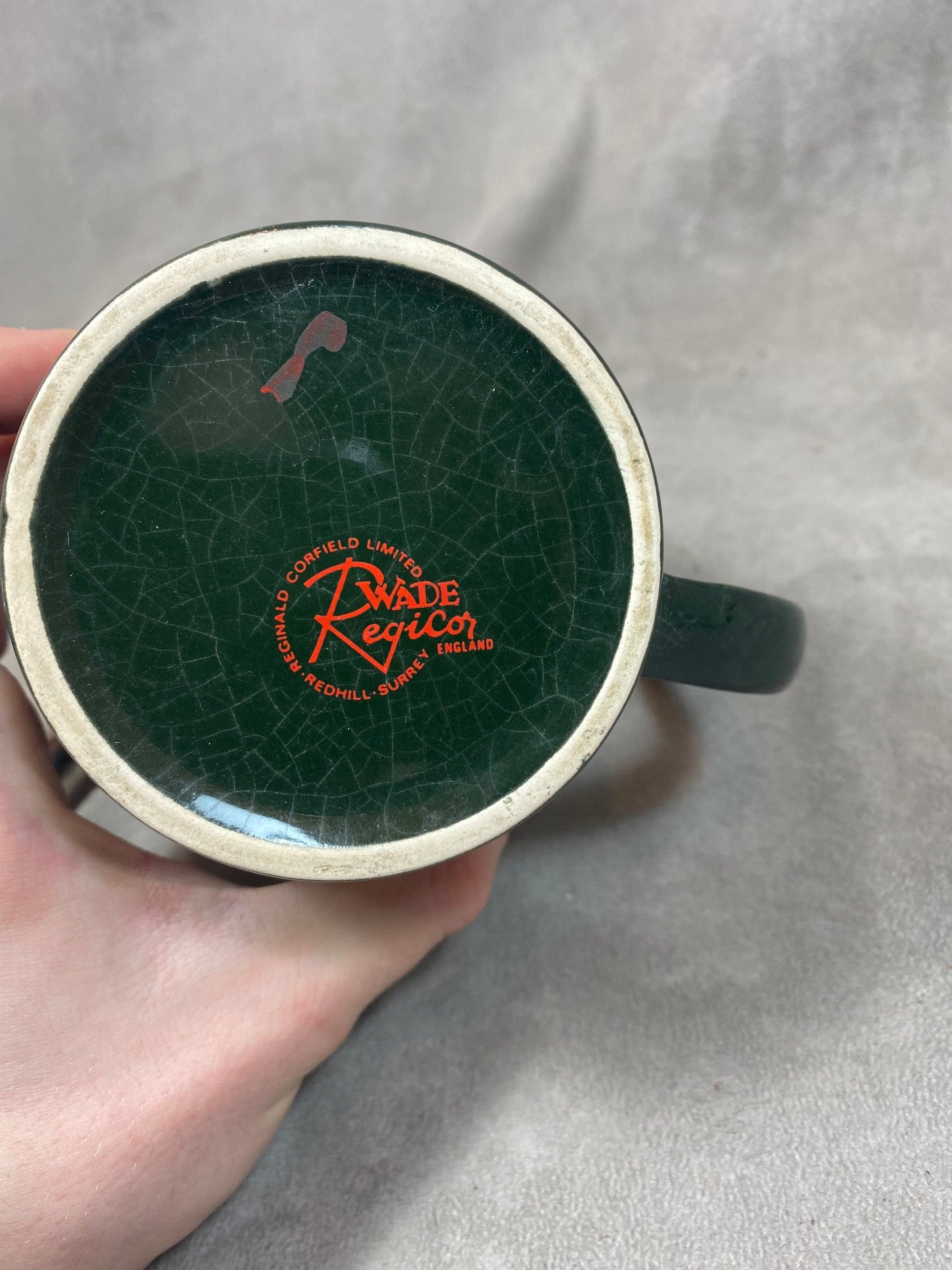 Vintage Ambassador Ceramic Advertising Jug