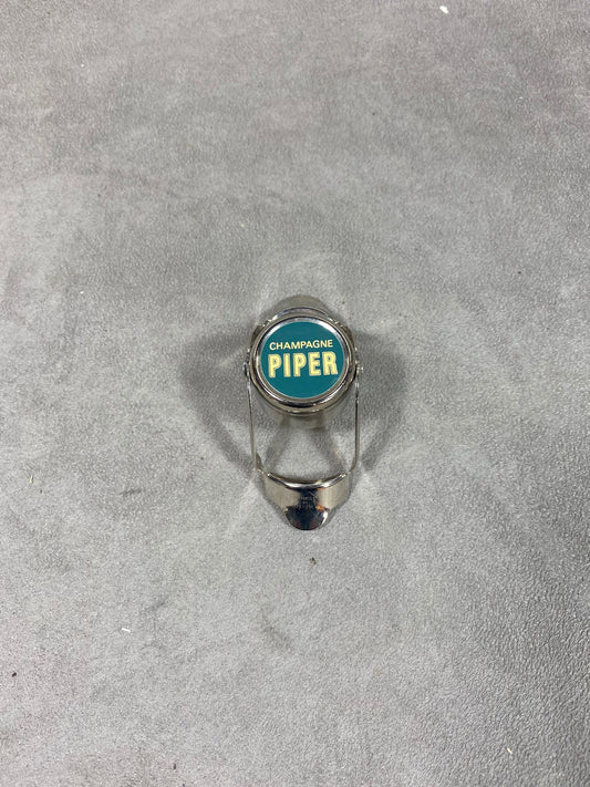 Champagne Piper metal stopper for opened champagne bottles