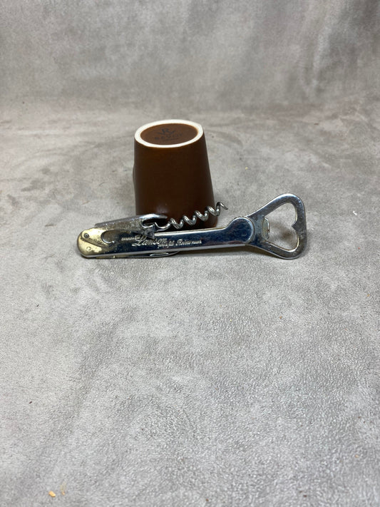 Lanson champagne Décapsuleur, Tire-bouchon en acier vintage Made in France, Wine Collectors, French Wine