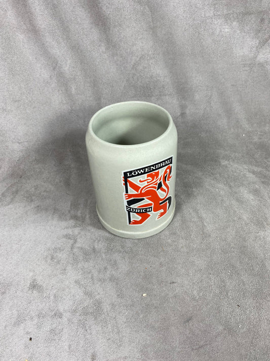 Vintage Ceramic Lowenbrau Beer Mug Made in Germany