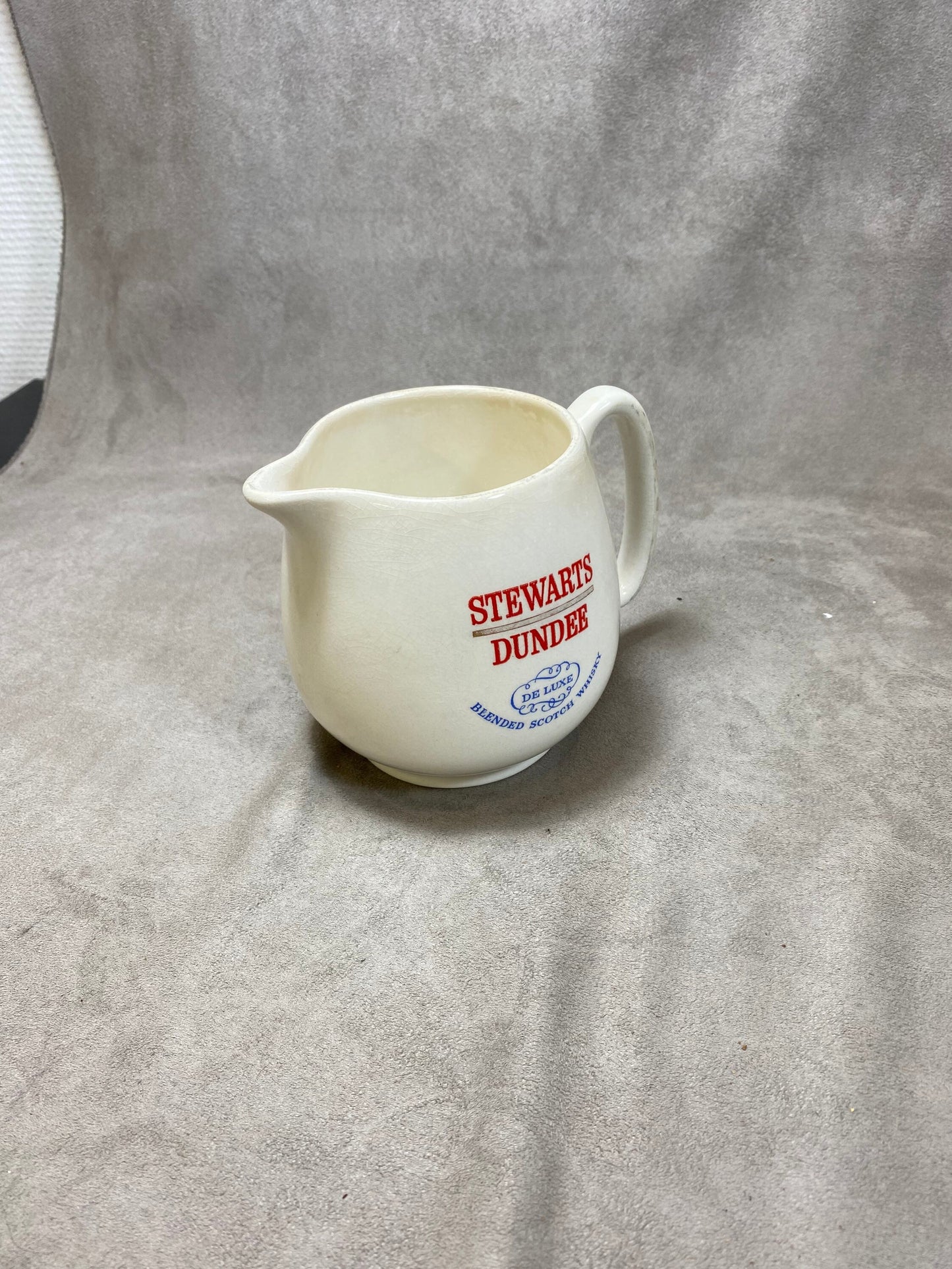 Vintage Stewarts Dundee luxury blended scotch whiskey jug by Britannia Designs Made in England