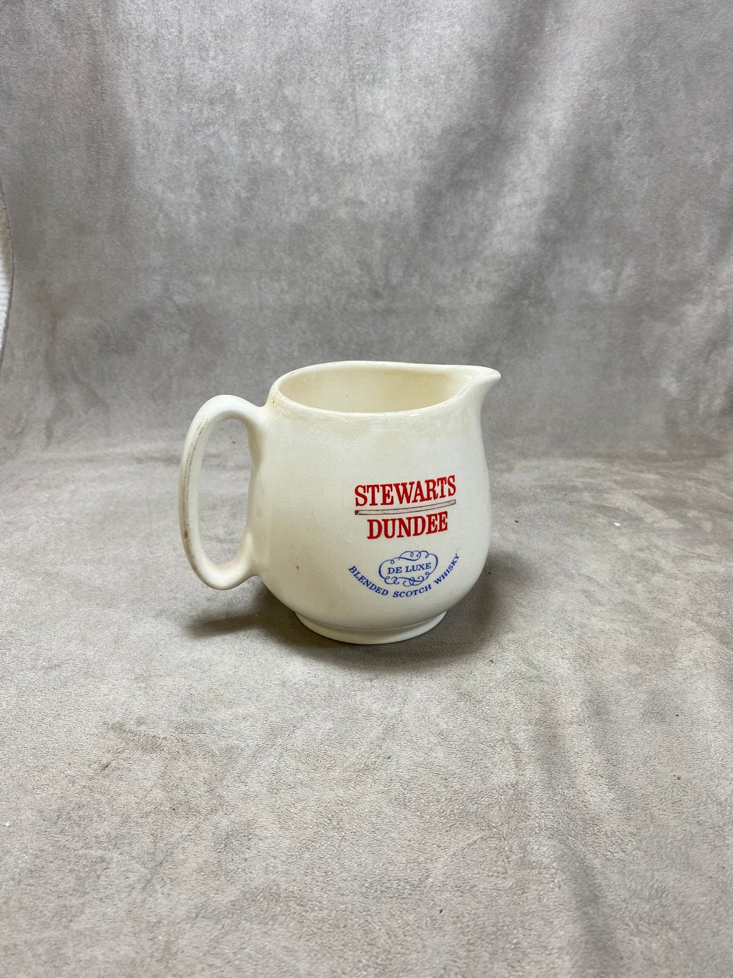 Vintage Stewarts Dundee luxury blended scotch whiskey jug by Britannia Designs Made in England