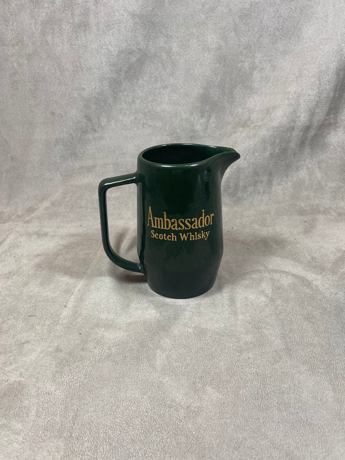 Vintage Ambassador Ceramic Advertising Jug