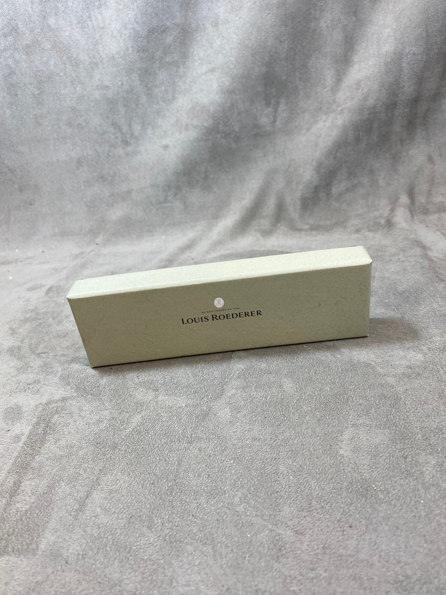Stylo en acier champagne Louis Roederer  Made in France