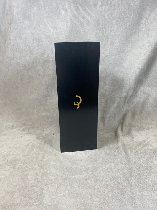 Billecart Salmon Black Champagne Wooden Case Made in France 1980s