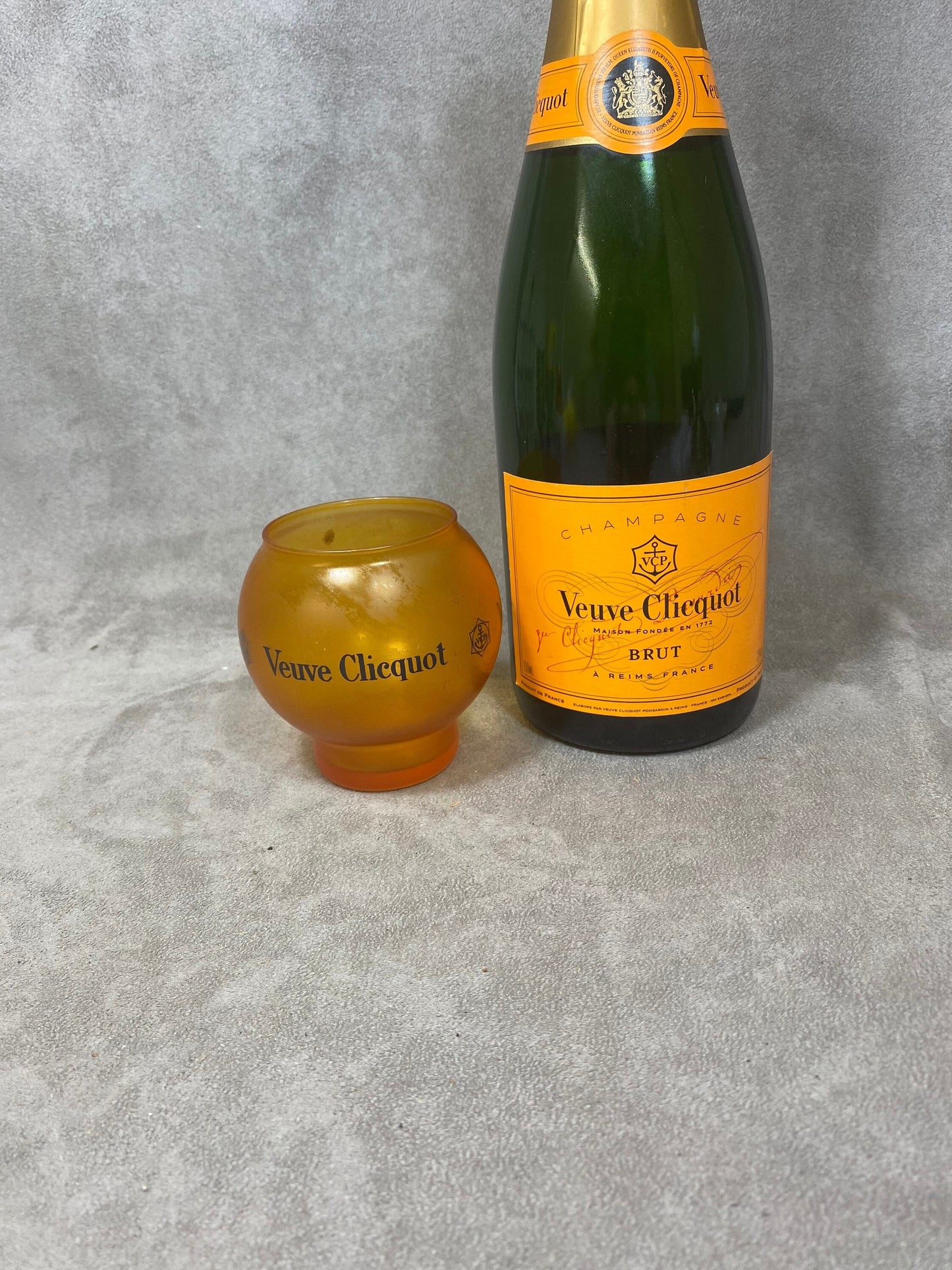 Photophore en verre Veuve Clicquot Ponsardin Vintage 1990