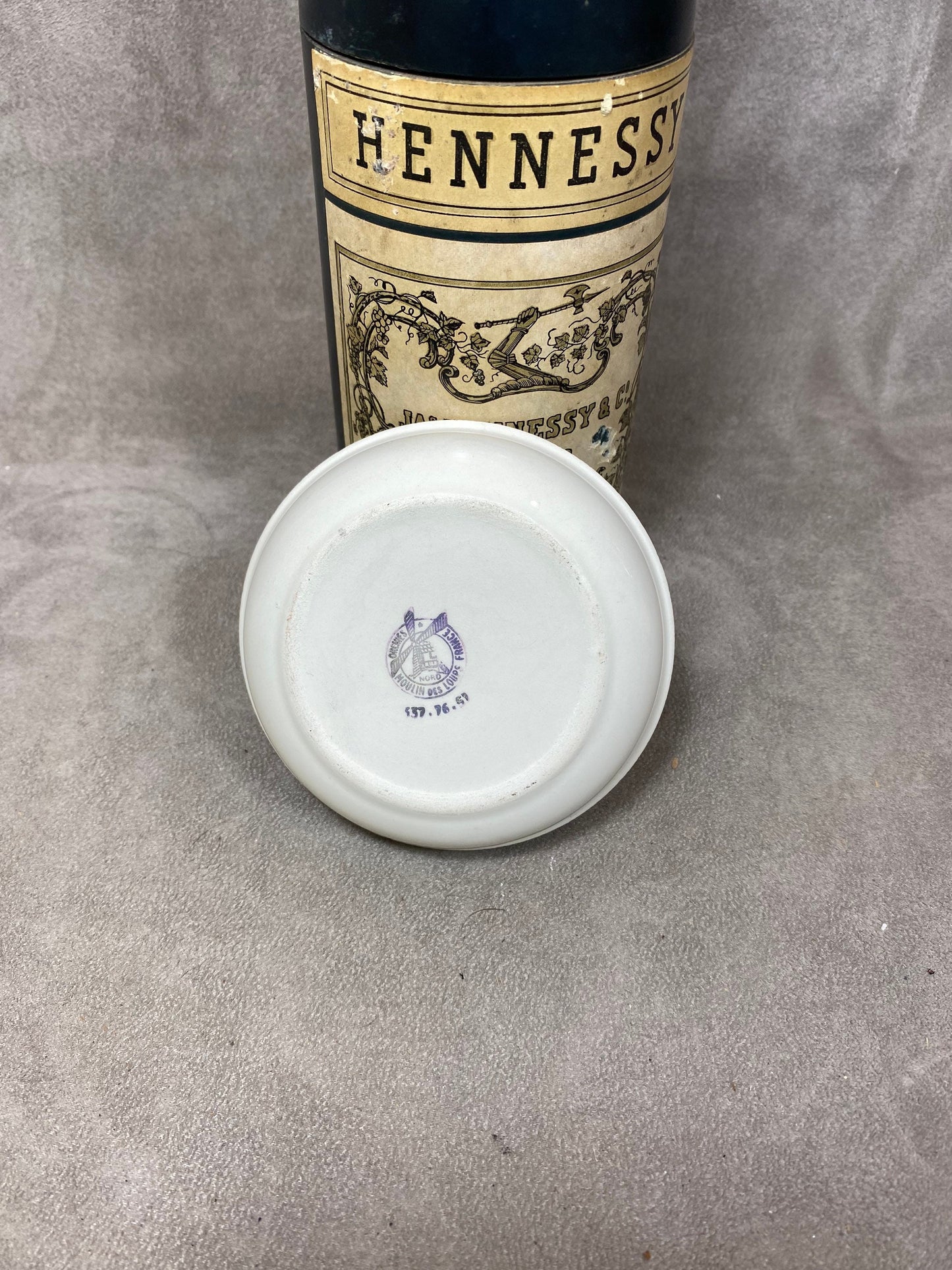 Vintage Hennessy Ceramic Ashtray Made in France