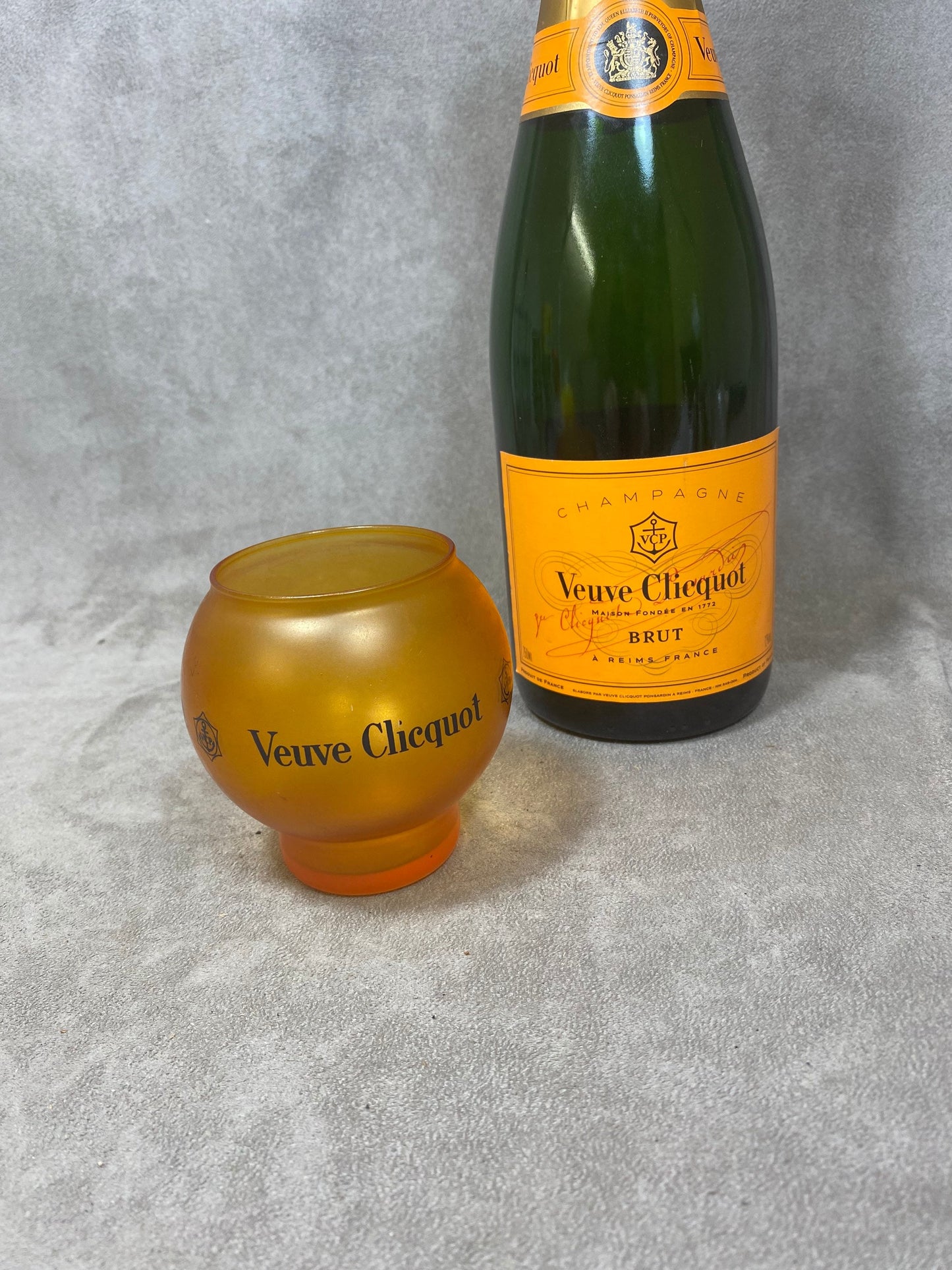 Photophore en verre Veuve Clicquot Ponsardin Vintage 1990